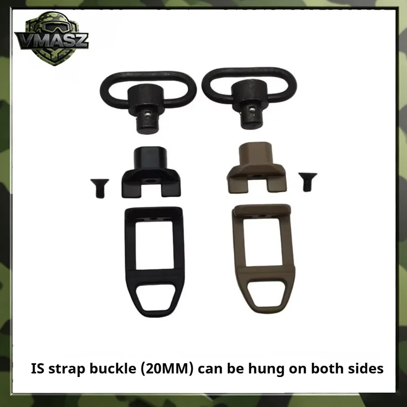 Element QD Buckle Quick Release Strap Buckle 20mm Rail Base Clamp Metal Accessories DD IS Double-Sided Strap Buckle