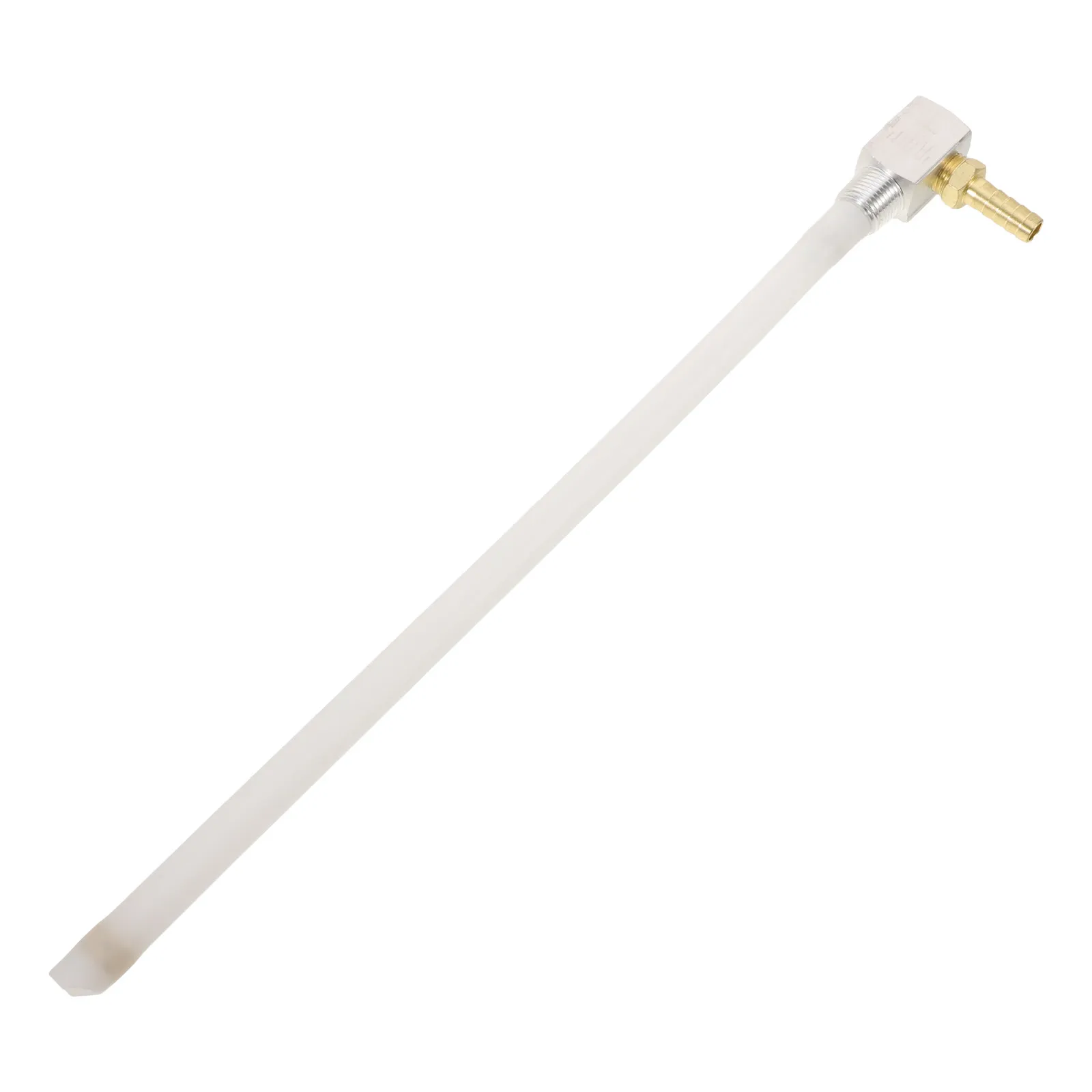 

Universal 12 Inch Boat Fuel Pickup Tube Nylon Construction Brass Barb Connector Fuel Pickup Straw with Strainer for Marine Gas