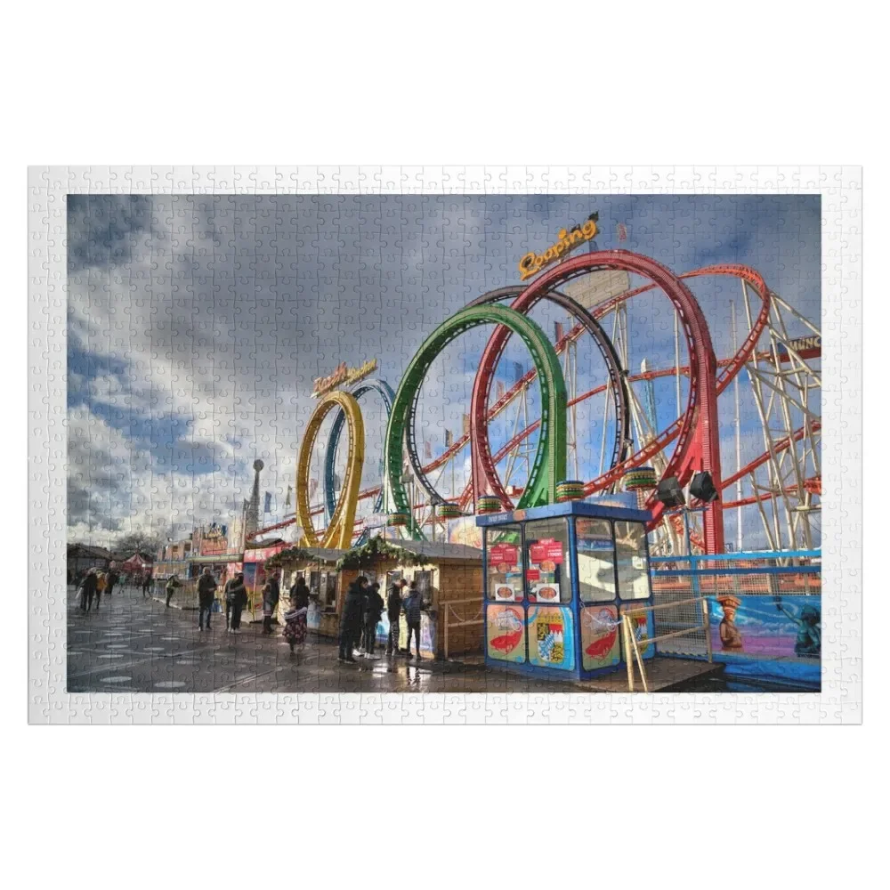 Hyde Park Coaster Jigsaw Puzzle Custom Child Personalized Gift Toddler Toys Puzzle