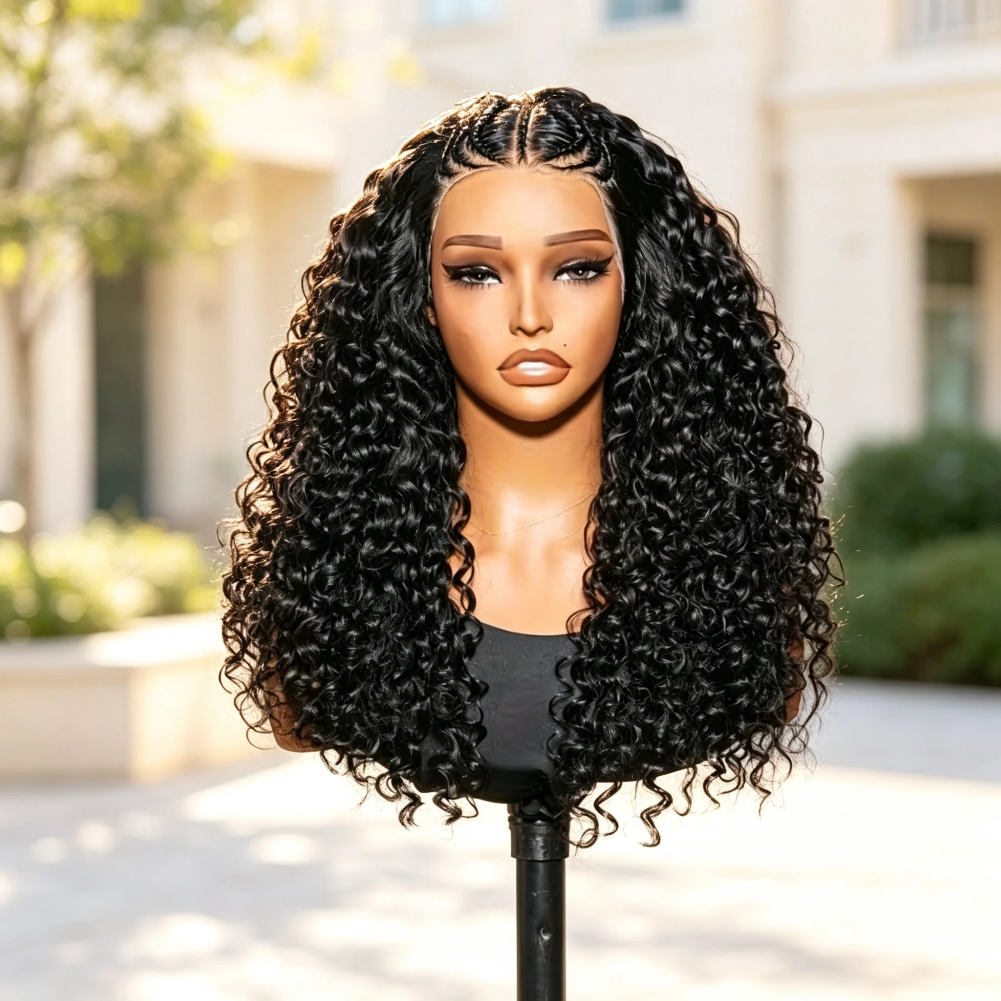 Pre Parted 13X4 Lace Front Bob Wig - شعر مستعار برازيلي ريمي مموج 250%