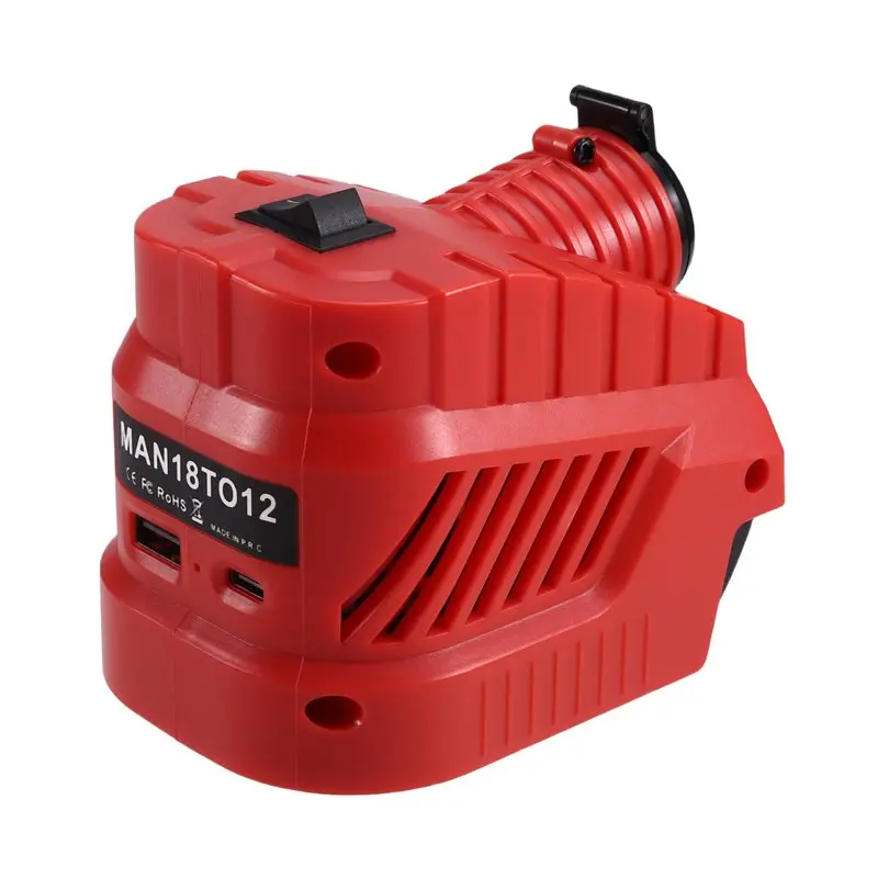 

ABUP-For Craftsman 20V To 12V Step-Down Converter Battery Adapter, Power Wheel,For Most 12 Volt In-Vehicle Devices