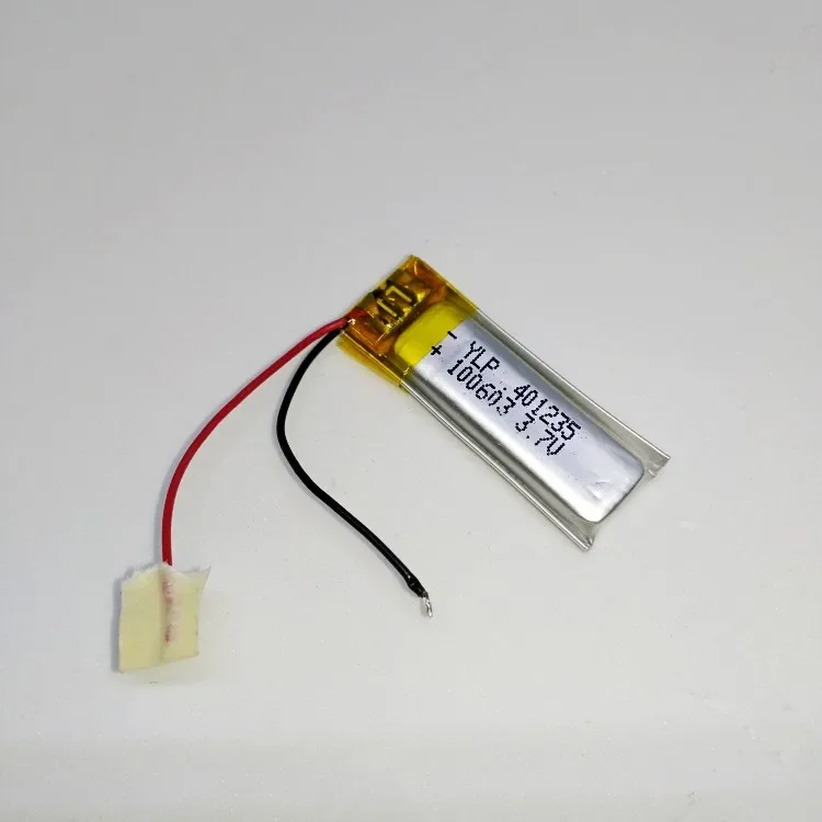 Nuova batteria per auricolare Bluetooth Bt320s calda Batteria al litio da 3,7 V 130 mAh di grande capacità 401235   asta autoscatto generale