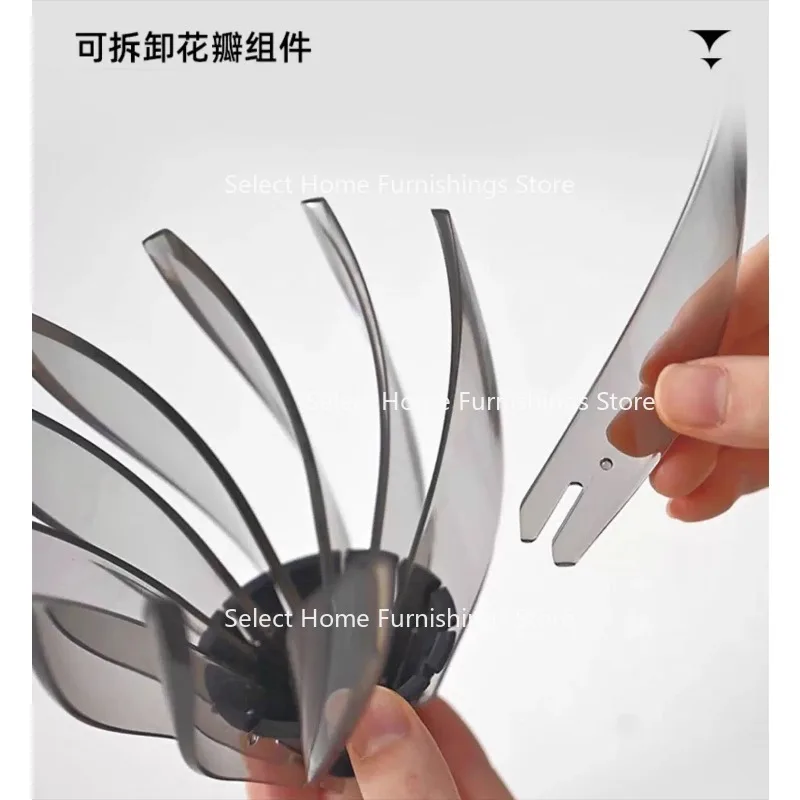 مناسبة لكوب فلتر زنبق الماء V60 نوع التنقيط فلتر القهوة المخمر يدويًا من الراتنج 12 بتلات اللوتس قابلة للإزالة والاستبدال #3