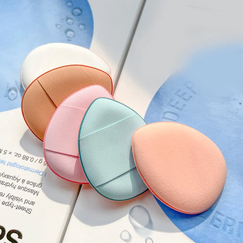 1 قطعة حجم صغير إصبع نفخة مجموعة ماكياج الإسفنج الوجه المخفي الأساس التفاصيل نفخة المهنية التجميل وسادة نفخة ماكياج أداة