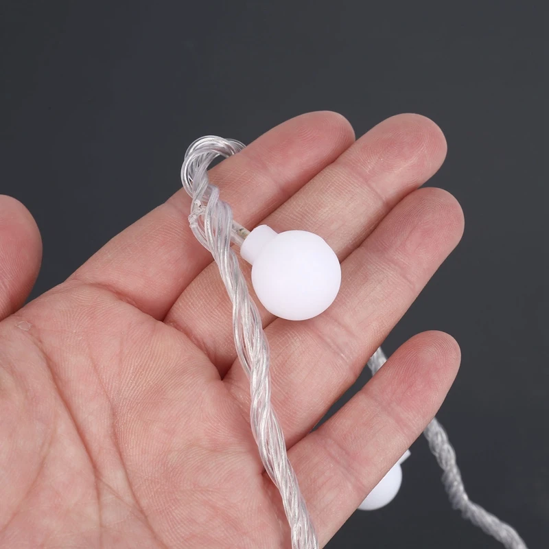 핫 YO 휴일 램프 스트링, 220V, 10M, 60 LED 볼 펜던트 조명 스트링, EU 플러그