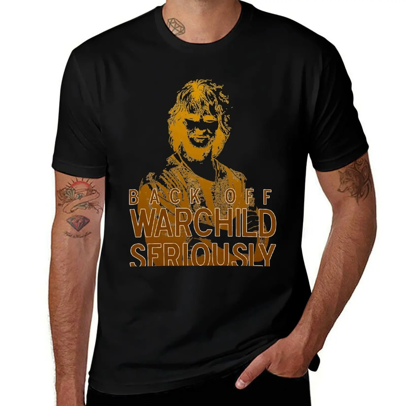 Back off Warchild - SERIOUSLY T-Shirt t shirts with prints T-Shirt