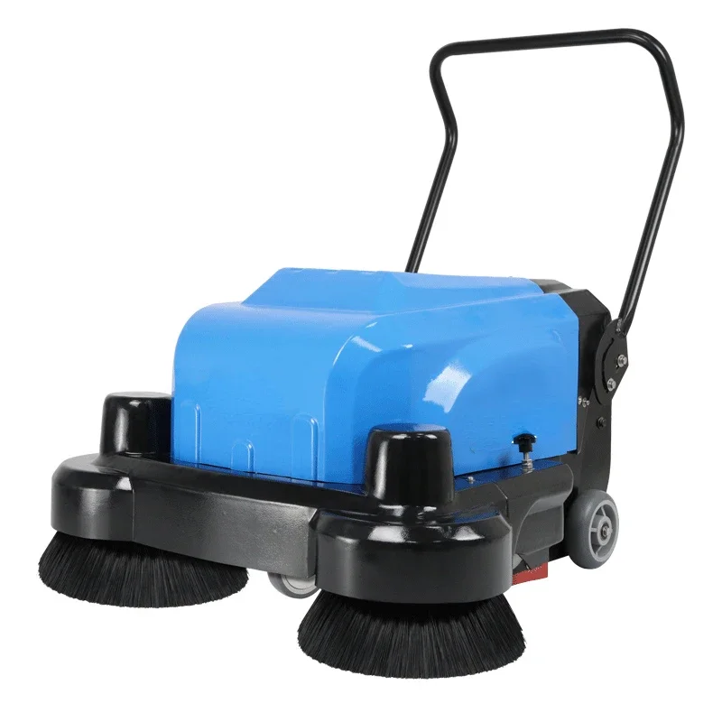 Hand Push Electric Sweeper Property Community Industrial Workshop Park Road Sweeper