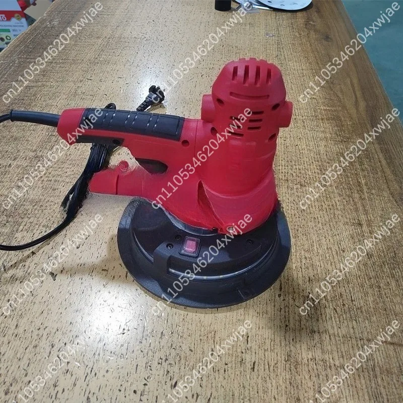 Handheld Self Priming Drywall Sander Polisher Dustless Wall Grinder with Dual LED Work Light 180mm