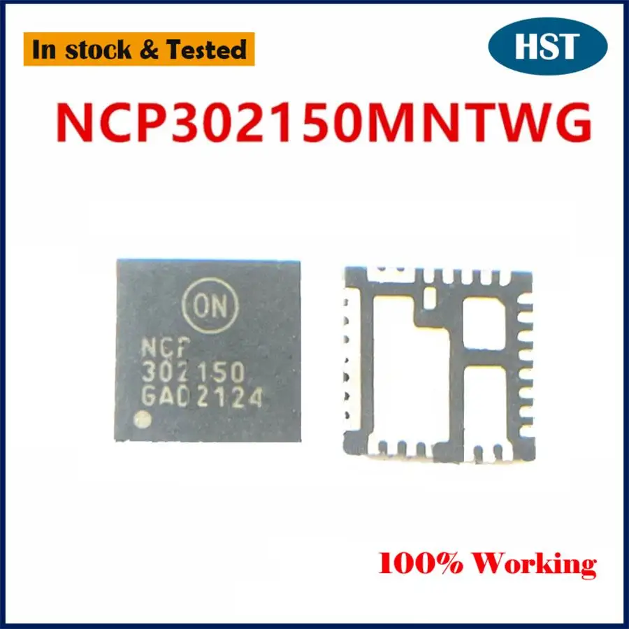 5PCS/LOT Original New 302150 NCP302150MNTWG P302150 PQFN-31 IC Chip