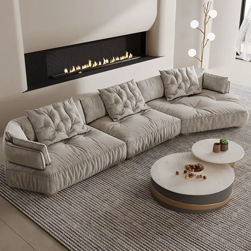 

Apartment Designer Sofas Comfortable Armrest Corner Living Room Sofas Apartment Relax Modern Woonkamer Banken Hotel Furniture