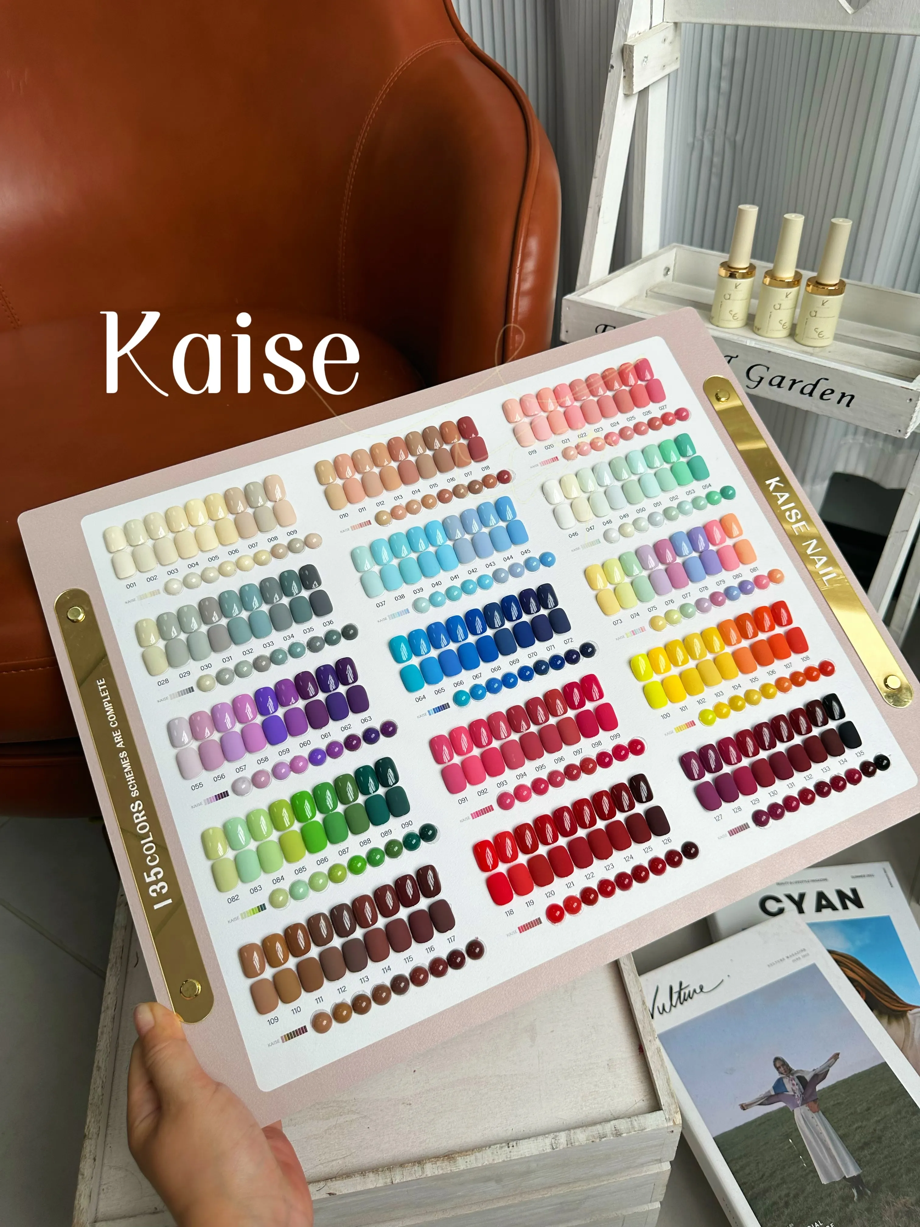 新品　KAISE NAIL ジェルネイルセット 50本以上 KAISE Multicolor 135 Colors Nail Gel Polish Set Solid Color 2025