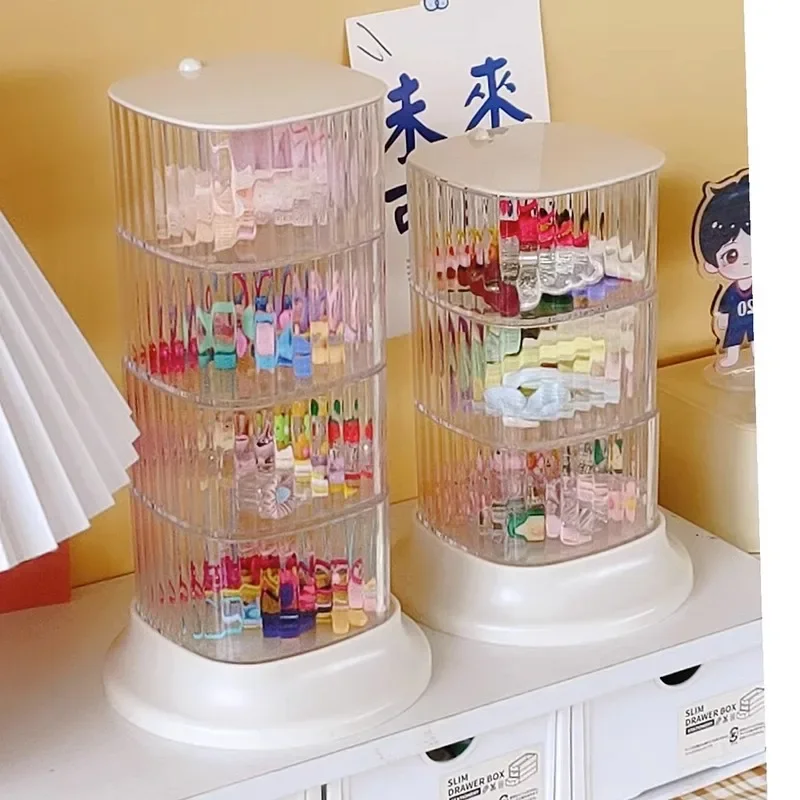 Вращающаяся шкатулка для хранения ювелирных изделий, высококачественные изысканные серьги, серьги-гвоздики, ожерелье, Ручные украшения, шпильки, 2023 г.