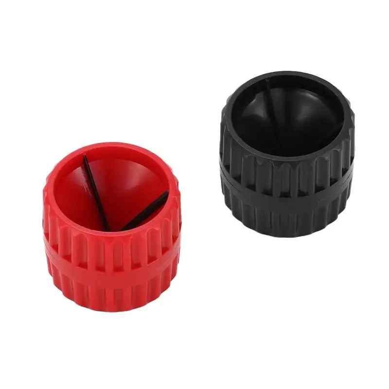 

Набор из 2-х инструментов для обработки труб: внутренний и внешний резаки для труб, инструменты для снятия заусенцев и снятия фаски с труб, подходят для труб из ПВХ, ППР и медных труб.