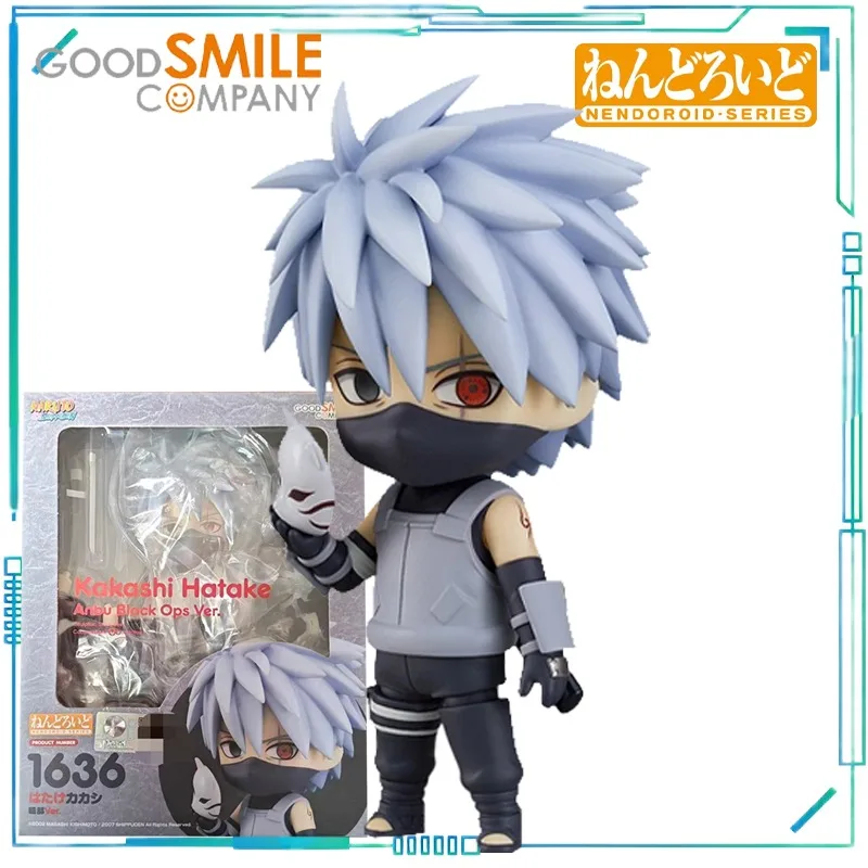 Auf Lager GSC Original NENDOROID-SERIE Anime NARUTO Shippuden Uchiha Madara und Hatake Kakashi Bewegliche Modell-Sammlung