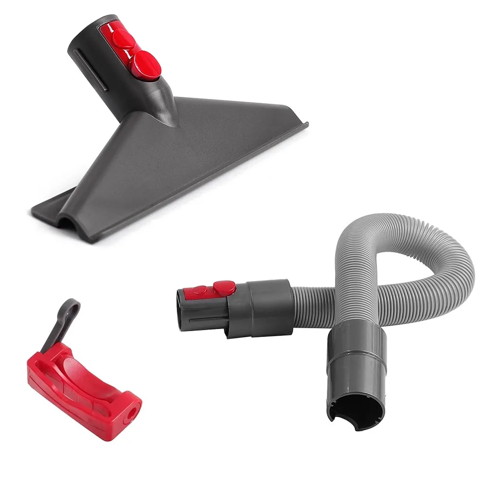 Tuyau d'extension Flexible pour aspirateur Dyson Outsize/ V7/ V8/ V10/ V11/ V15, pièces à poils souples autonettoyantes