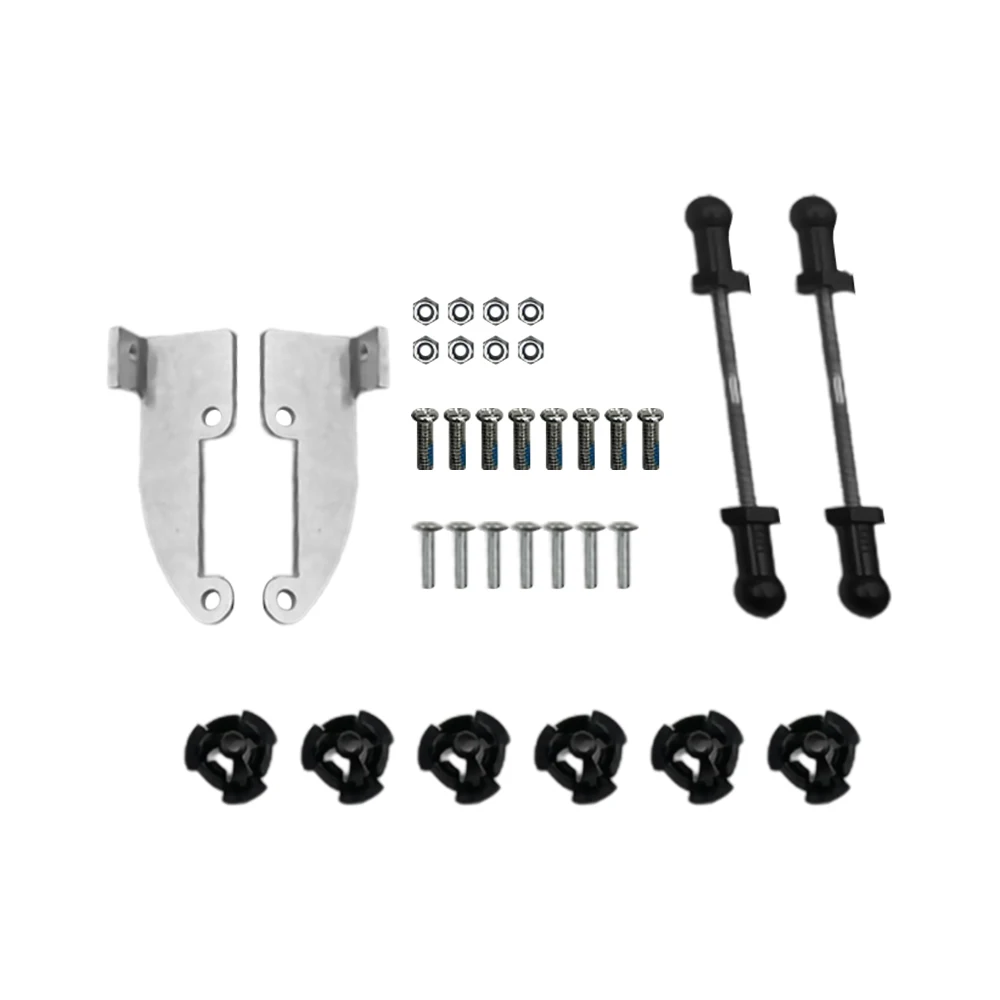 Taochis LED Headlight Retrofit Adapter Frame Bracket for BMW 3 Series 2016-2019 Low Beam Hella 3R 5 G5 Projector Lens
