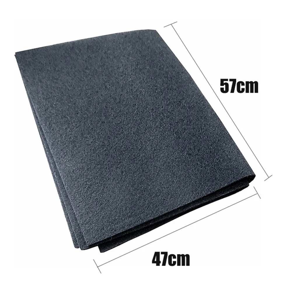 57X47cm Range  Hood Activated Carbon Filter Cotton Auitable For All Range Hoods Air Purifiers Accessorie  Purifier Filter Fabric