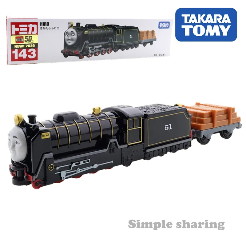 Takara Tomy Long Type Tomica No.143 Hiro The Tank Engine Kids Toys Motor Vehicle Diecast Metal Model Cars Train