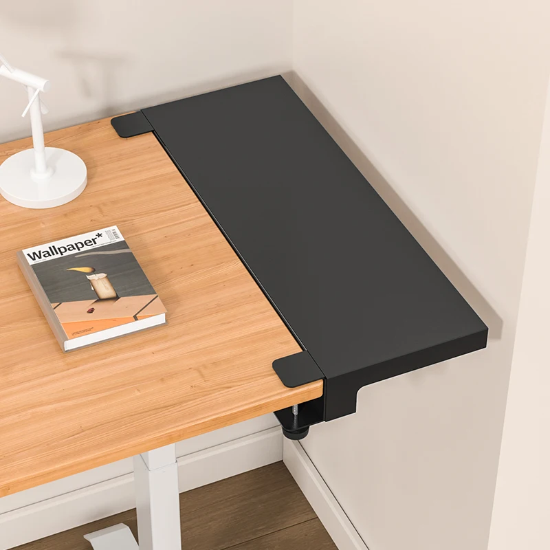 

‌ Удлинитель стола — металлическое удлинение столешницы для офиса, регулируемое увеличение рабочего стола, аксессуар для рабочей станции с пространством