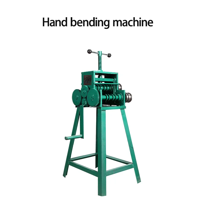 Metal Wire Pipe Bending Machine Manual Steel Pipe Bending Machine Steel Pipe Bend Machine Large Arc Bender 50 Type