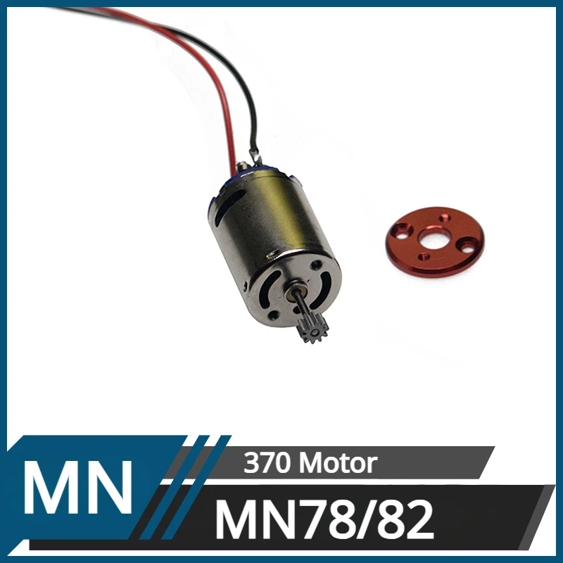 MN MN168 MN78 MN82 RC Car Spare Parts Metal Wave Box Gear Retrofit 370 Motor Upgrade Parts 280 Motor