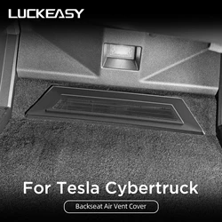 For Tesla Cybertruck 2024-2025 Rear Row Air Outlet Protective Cover Anti-blocking Air Vent Grille Protector Car Accessories 2pcs