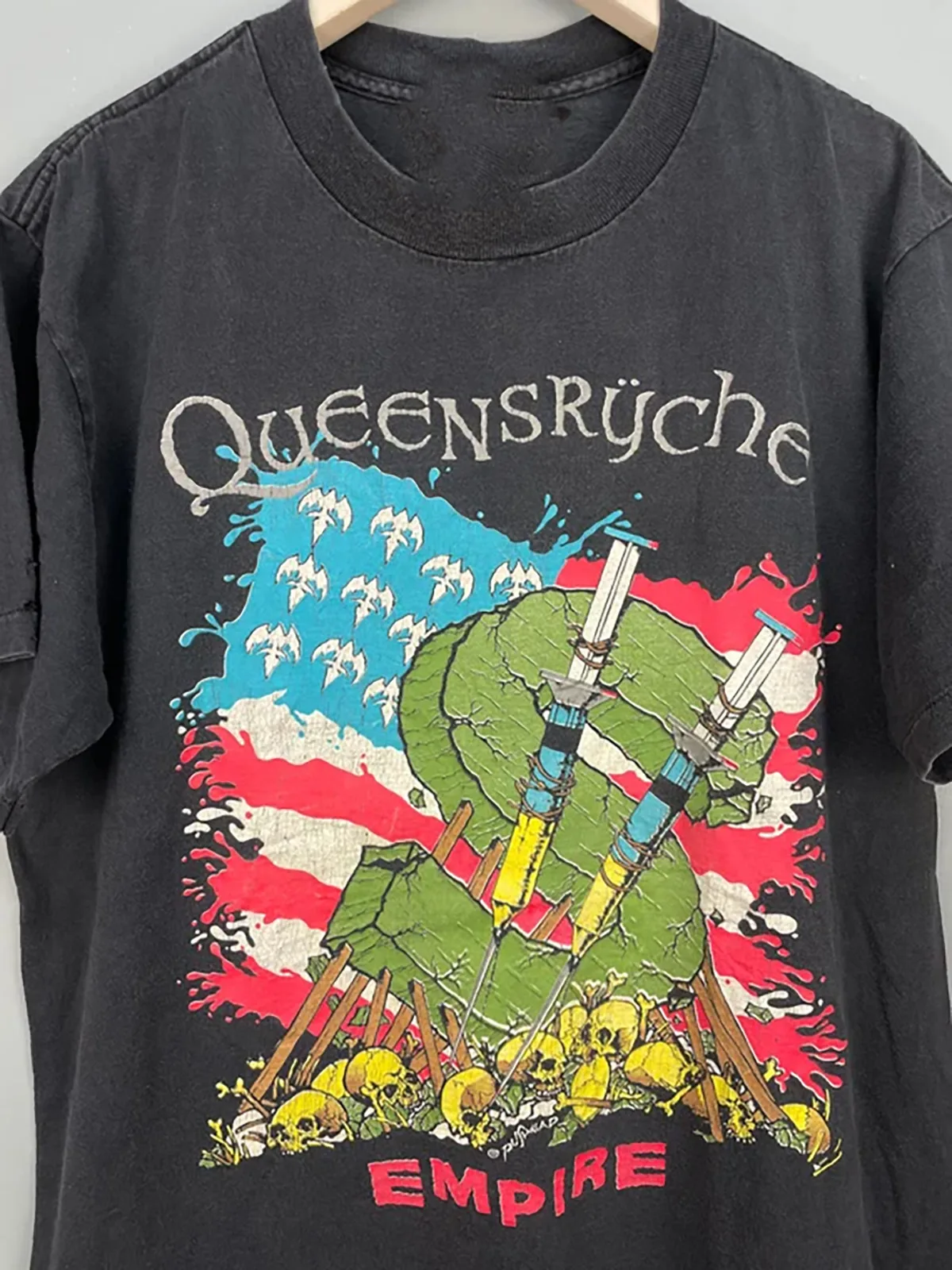 Queensryche Empire 1991 World Tour S to 5XL T shirt GC2122