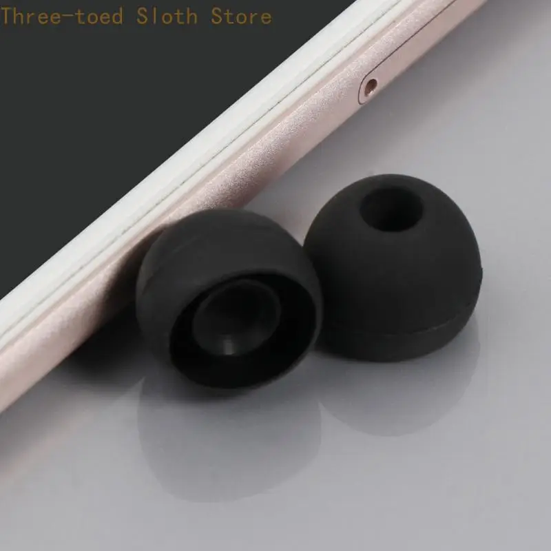 18 Stück weiche Silikon-Ohrstöpsel-Abdeckungen Ersatz-Ohrhörer-Abdeckungen für In-Ear-Kopfhörer E74A – Detail 2