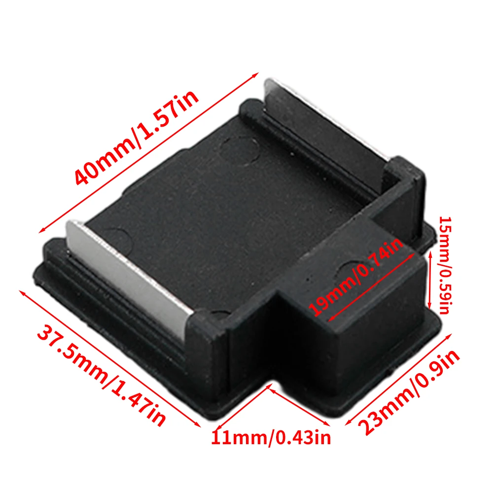 2 pezzi per caricabatteria al litio convertitore adattatore connettore batteria morsettiera per accessori per utensili elettrici