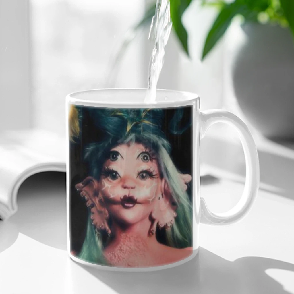 Singer Melanie Martinez Portals Free shipping Ceramic Cup Coffee Oatmeal Breakfast Cup Creative Personality Mug