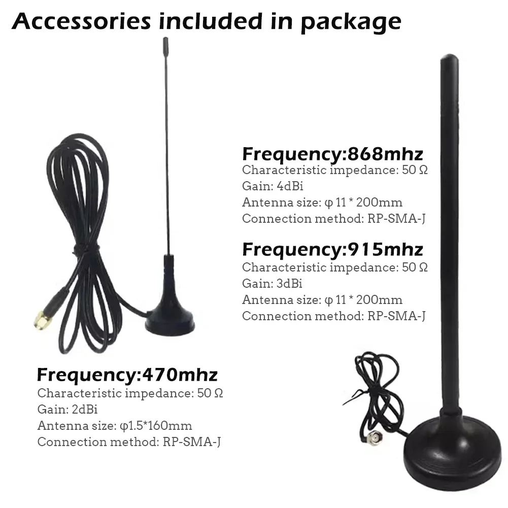 Heltec-Gateway LoRa interior com antena adaptadora, protocolo Lorawan, 8 canais, MT7628 + SX1303, 470, 868, 915 Mhz, HT-M7603, DIY