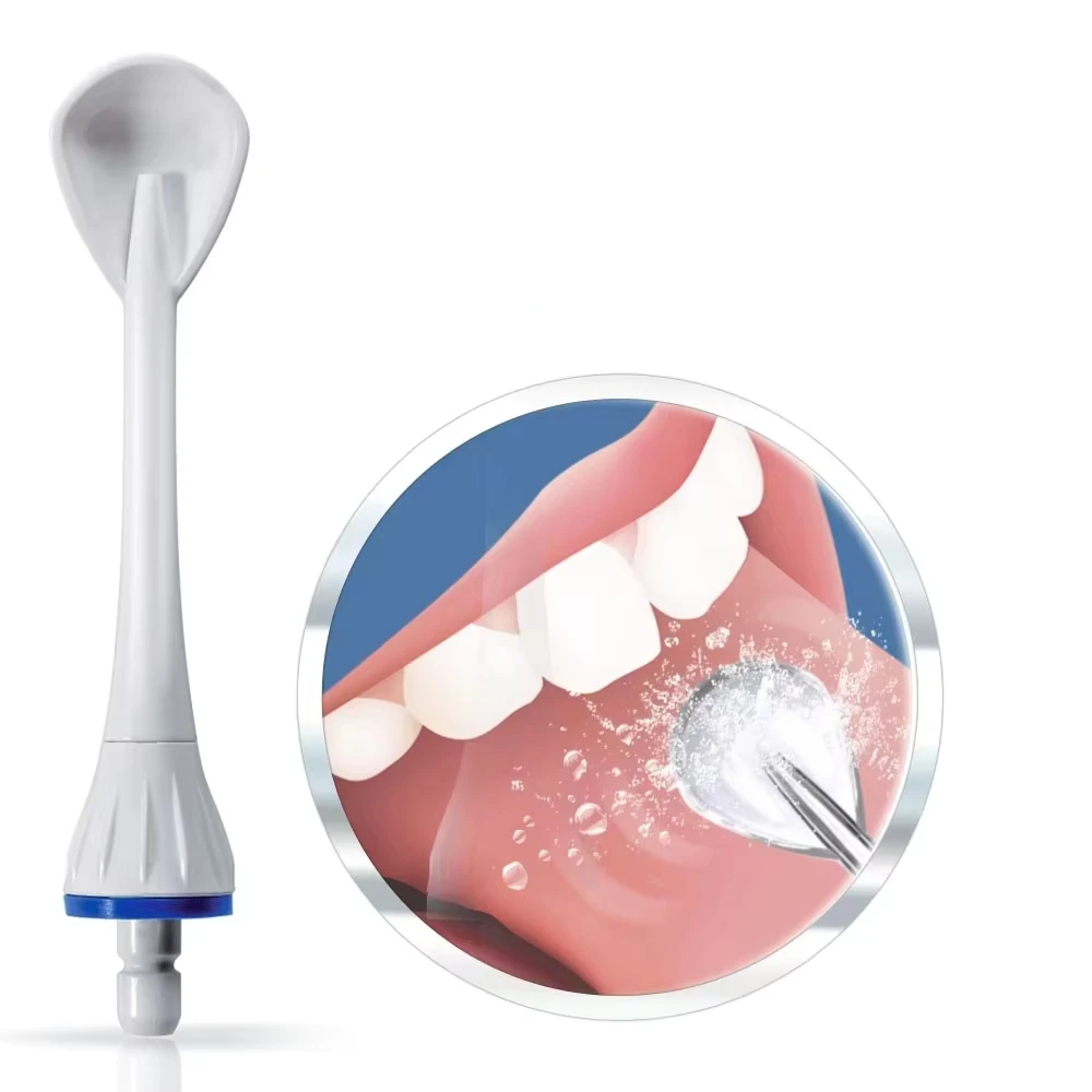 2 насадки для чистки языка, совместимые с MornwellF18\D52\F27\F09\F22\F23, ирригатор для полости рта с водной нитью для брекетов и отбеливания зубов