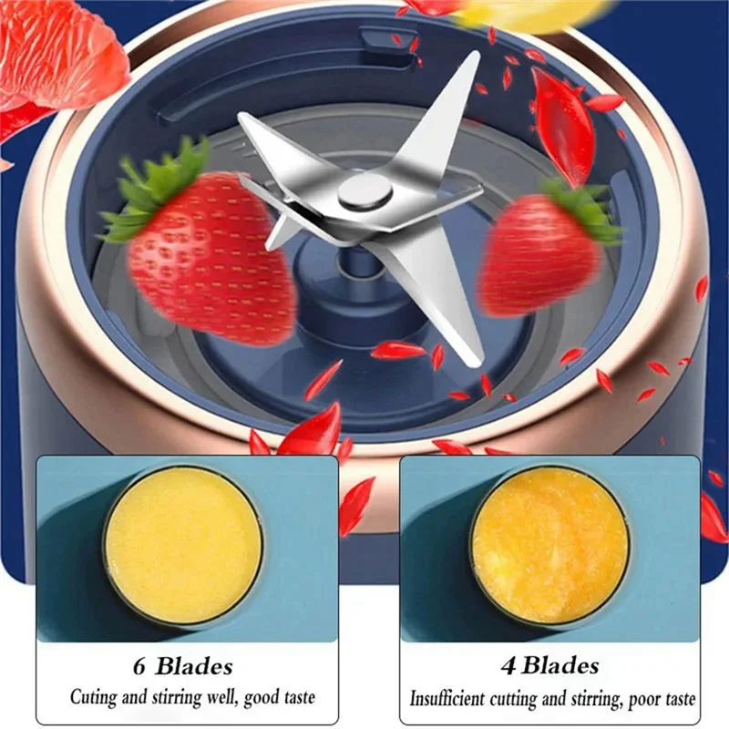 

B98A-Household Fruit Juicer Blender Mini Juice Blender USB Charging Juicer Suitable For Kitchen Juicer Portable Juice Blender