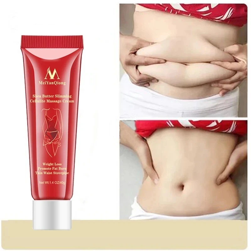 MeiYanQiong 40g Body Cream Slimming Fat Burning Mild Build Slender Figure Cellulite Remover Healthy Slimming Body Care Products