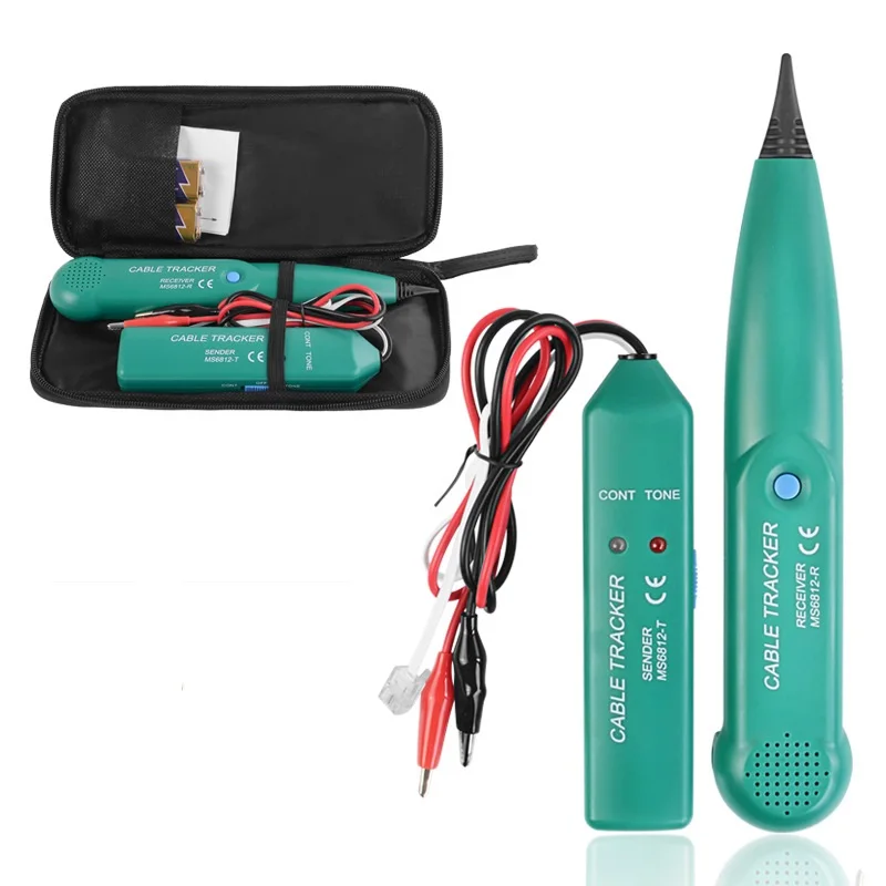 MS6812 Cable Tracker Tester Network Cable Testing Line Checker Line Patrol Instrument Line Finder Without Batteries