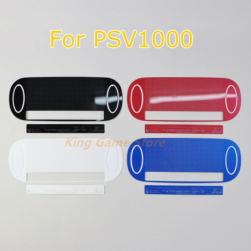 

20sets Housing Shell stickers Label For PSV 1000 psvita 1000 Console host back cover back faceplate Label Sticker