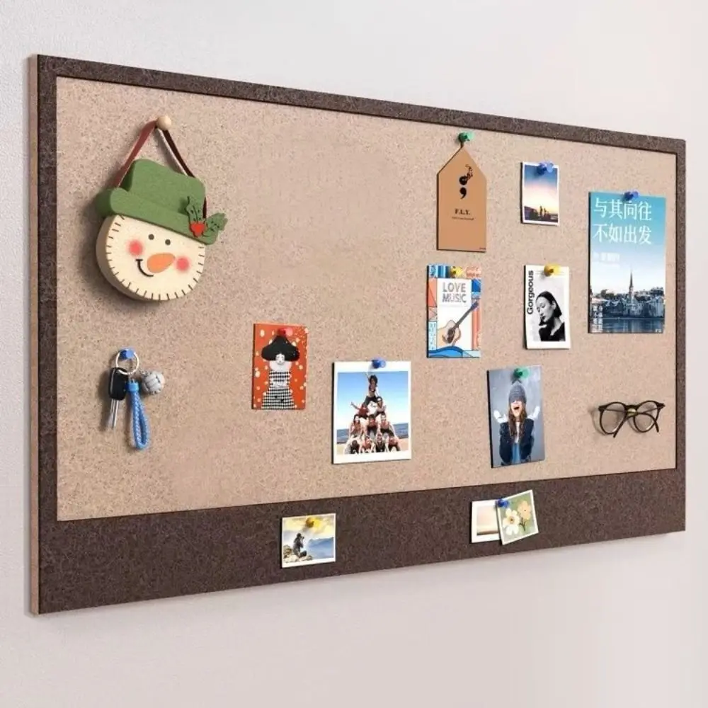 Does Not Hurt Wall Felt Board Decorative Display Rack Storage Board Photo Wall Sticker Self-adhesive Message Board