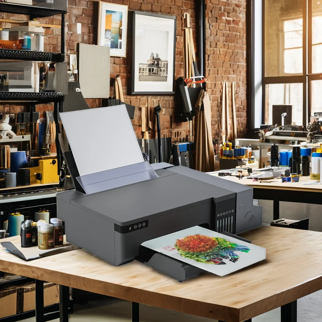 

ZYJJ A4 DTF T-Shirt High Quality L18050 DTF Printer for Personalized Pattern Printing of Shoes Hats New Condition DTF Ink