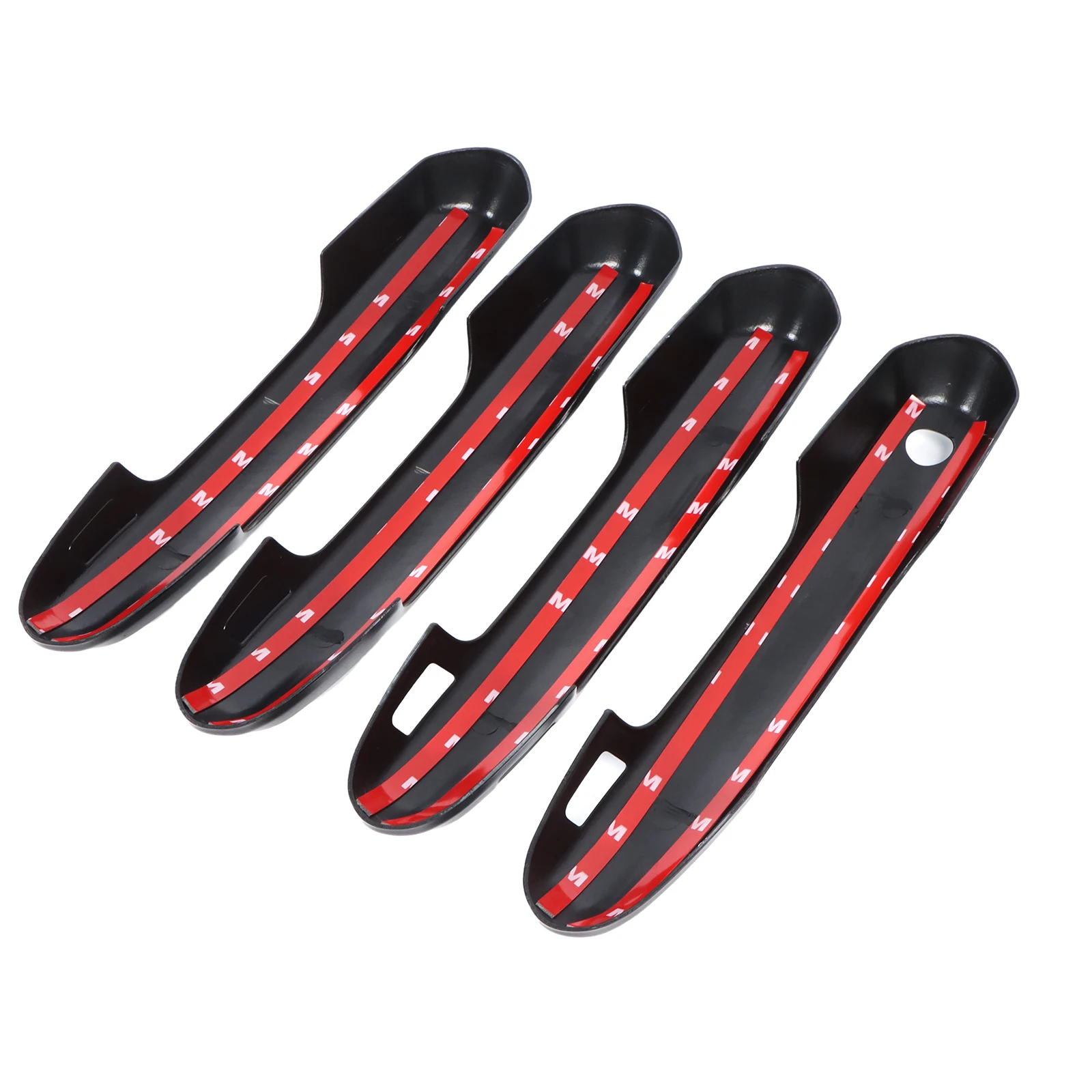 

4 шт. накладка на дверную ручку для TOYOTA RAV4 2019-2024 ярко-черный АБС-пластик