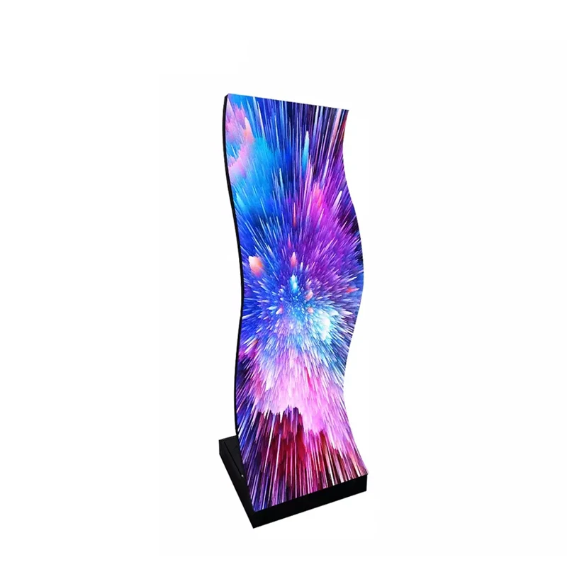 Customized Soft Flexible Customized Led Screen Flexible Wall Video Led Screen Soft Curve Led Screen