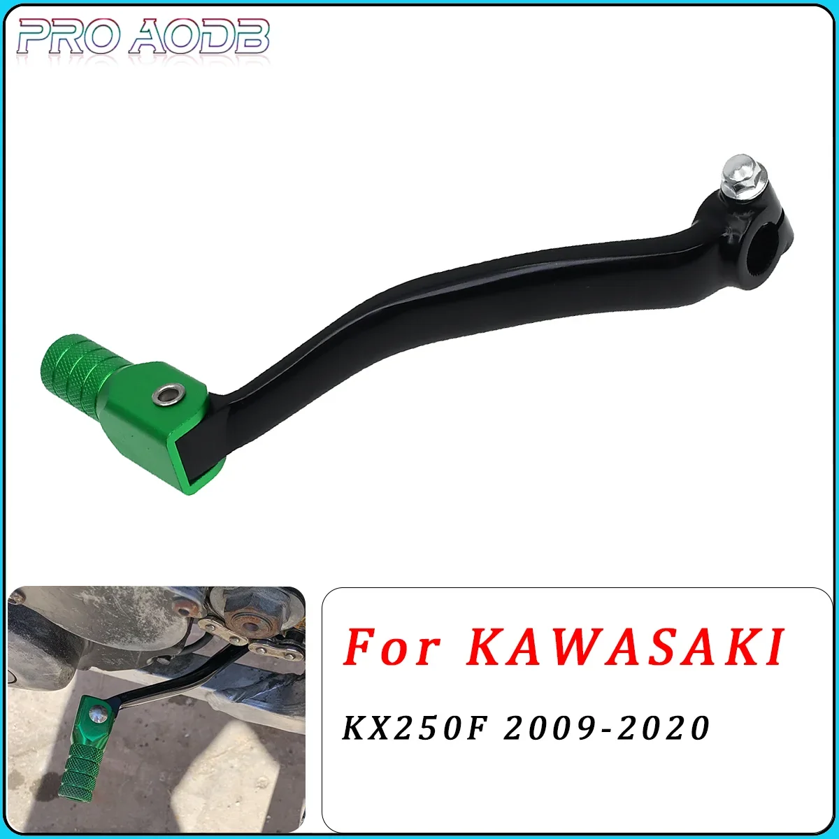 

Motorcycle Modification Accessories CNC Gear Shifter Shift Pedal Lever For KAWASAKI KX250F 2009-2020 Dirt Bike