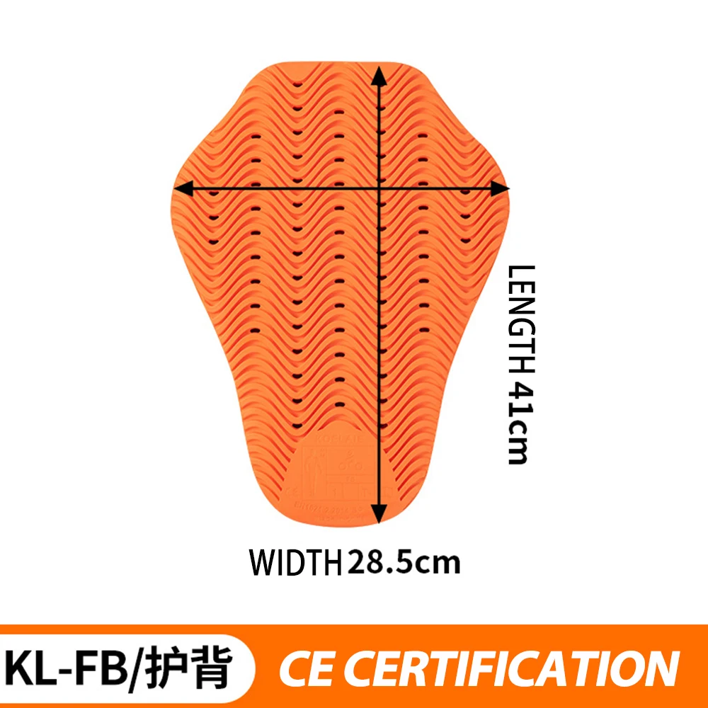 

KOELAIE Motorcycle Protective Gear Motocross CE Certification Anti-fall Knee Pad Motorbike Body Biker Equipment Back brace