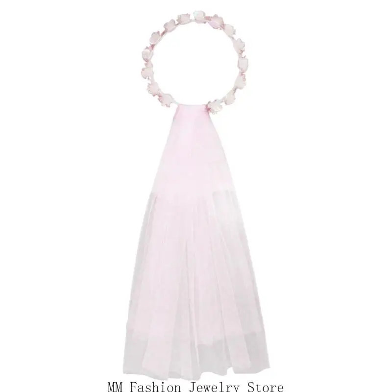 

Artisanal Floral Crowns With Flexible Band Suitable For Bohemian Weddings Costume Parties And Holiday Occasion D0UB