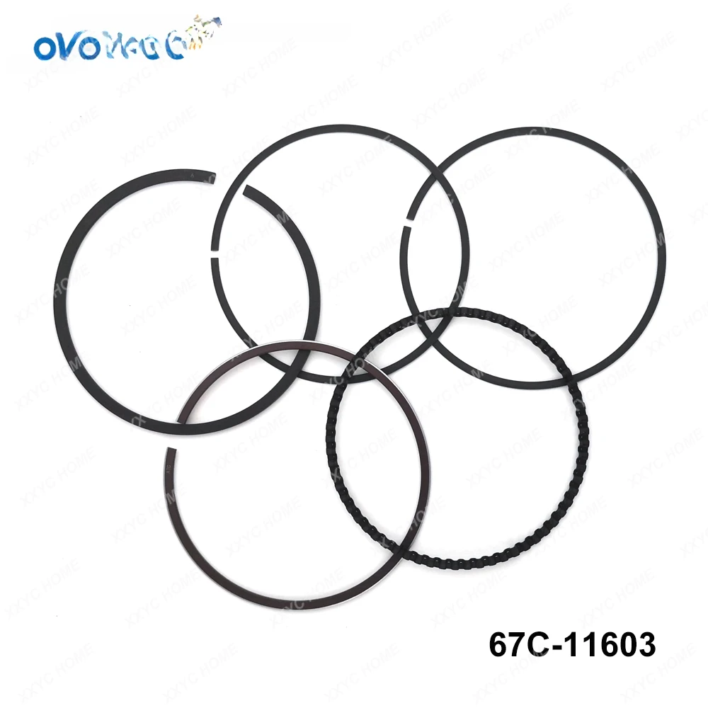 

67C-11603 Piston Ring Set (STD) 20-70HP Outboard Engine 67C116030000