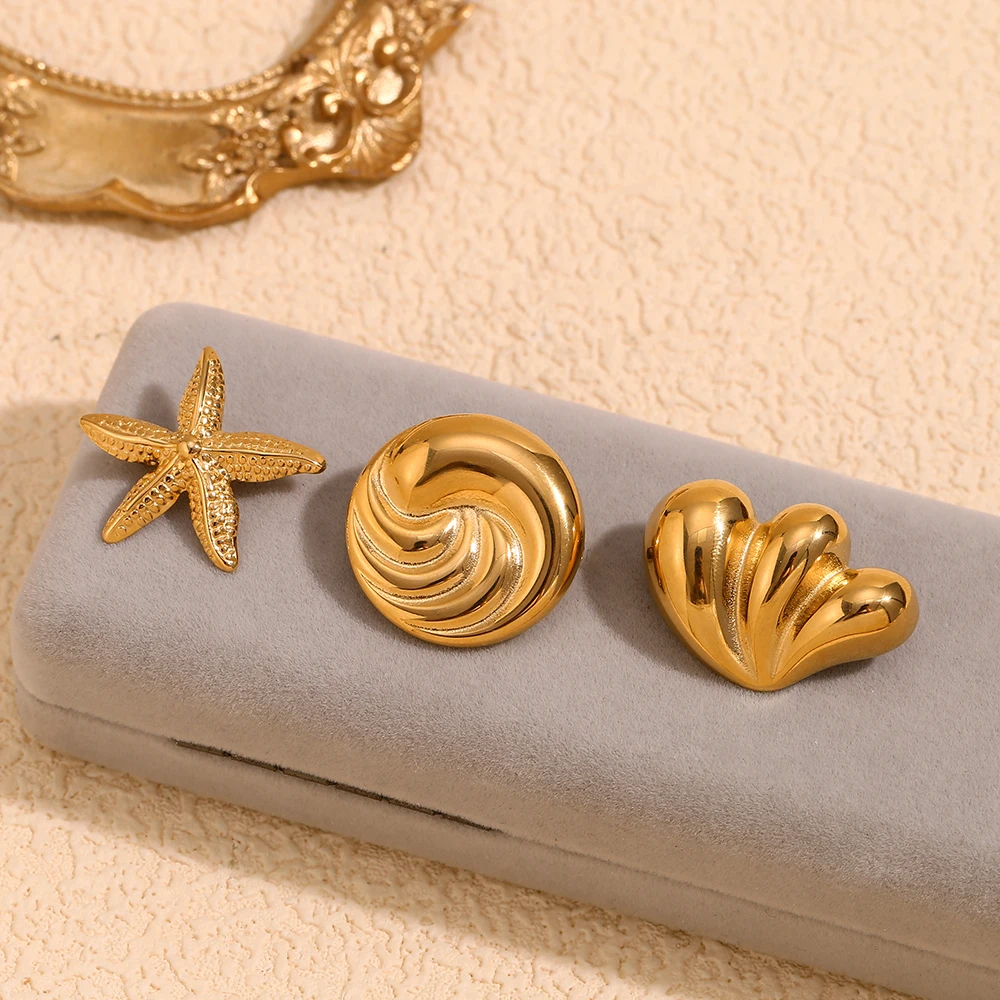 MamacitaSlay Stylish Starfish Heart Moon Fishtail Women\'s brooch Lapel pins friends gifts for women Tarnish Free Jewelry