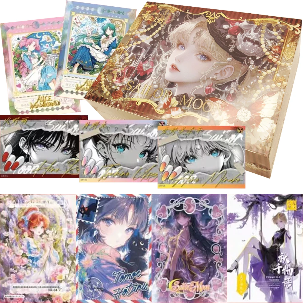 

Sailor Moon Japanese Fantasy Anime Magical Girl Collection Cards High Quality Unique Exquisite Design Figure Portrait Card Gift