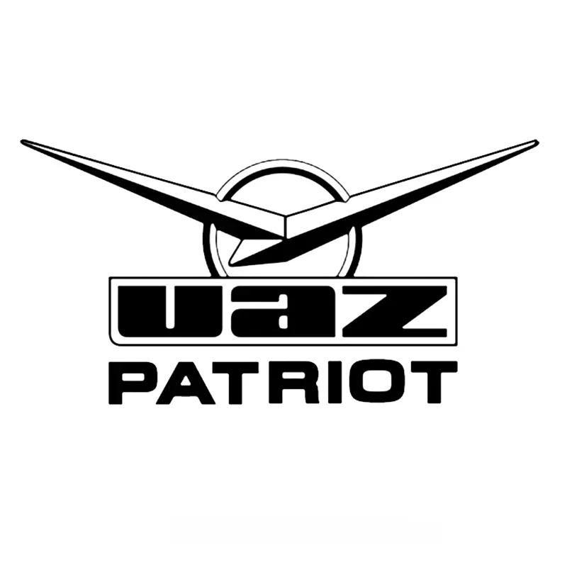 Car Sticker Waterproof UAZ Patriot Funny Waterproof Vinyl Decal for Auto Car Stickers Styling Removable Car Decor 25cm*13cm