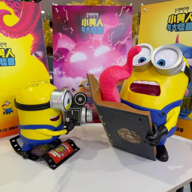 Nouveaux produits officiels de la série Minions et Monsters, en forme de tasses, de gobelets et de seaux à popcorn, pour collectionneurs.