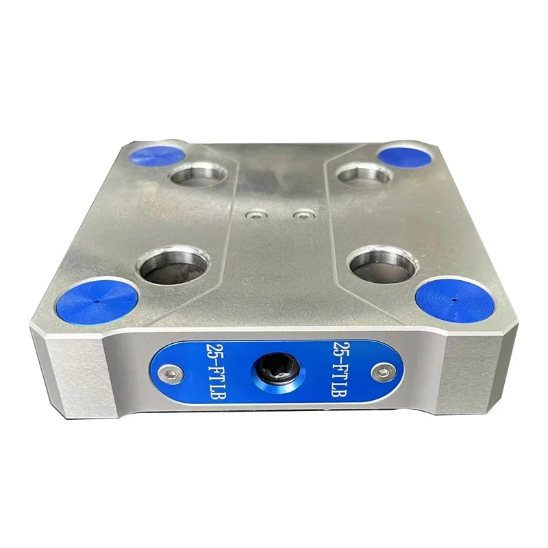 CNC machine tool fastening fixture high-precision self centering vise zero point positioning quick replacement fixture