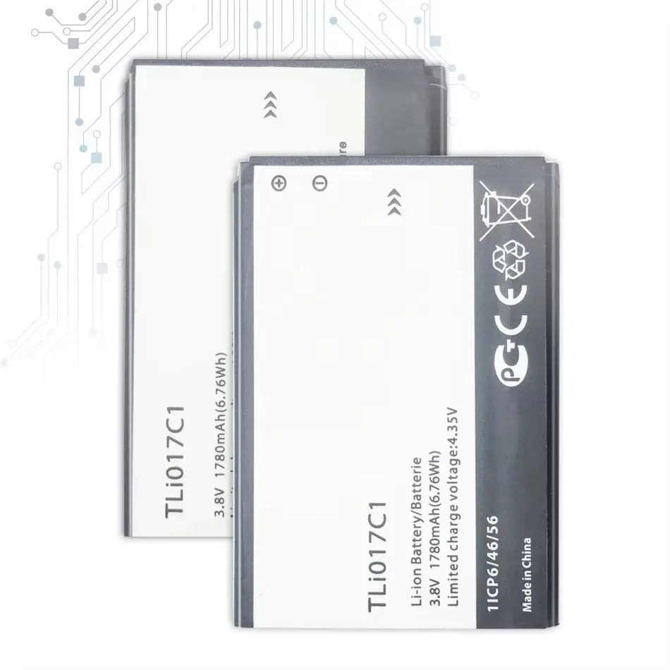 3.8V 1780mAh Phone TLi-017C1 Battery TLi017C1 TLi 017C1 For Alcatel One Touch PIXI 34.5019D 5017D Lthium